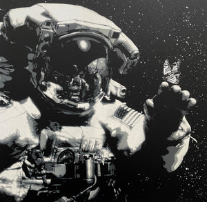 Martin Whatson - Eternal Reflection (White Butterfly, Astronaut)