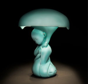 James Jean - Luxaeterna (Mushroom, Green, Lamp)