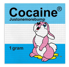 Load image into Gallery viewer, Ben Frost - Just One More Bump (Cocaine, Bunny, Blotter Paper)
