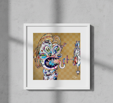 Load image into Gallery viewer, Takashi Murakami - Homage to Francis Bacon (Study for head of Isabel Rawsthorne, Gold)
