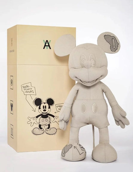 Daniel Arsham - Mickey Mouse Plush (Medium , Disney, APPortfolio )