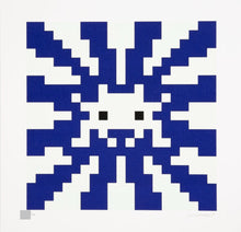 Load image into Gallery viewer, Invader - Sunset (Blue, White, Glow in Dark)
