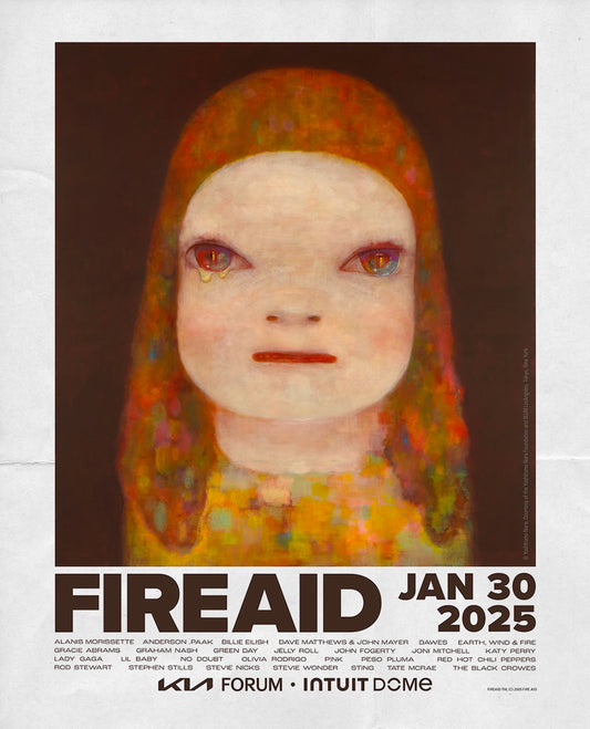 Yoshitomo Nara - FireAid (Poster, Fire Aid)
