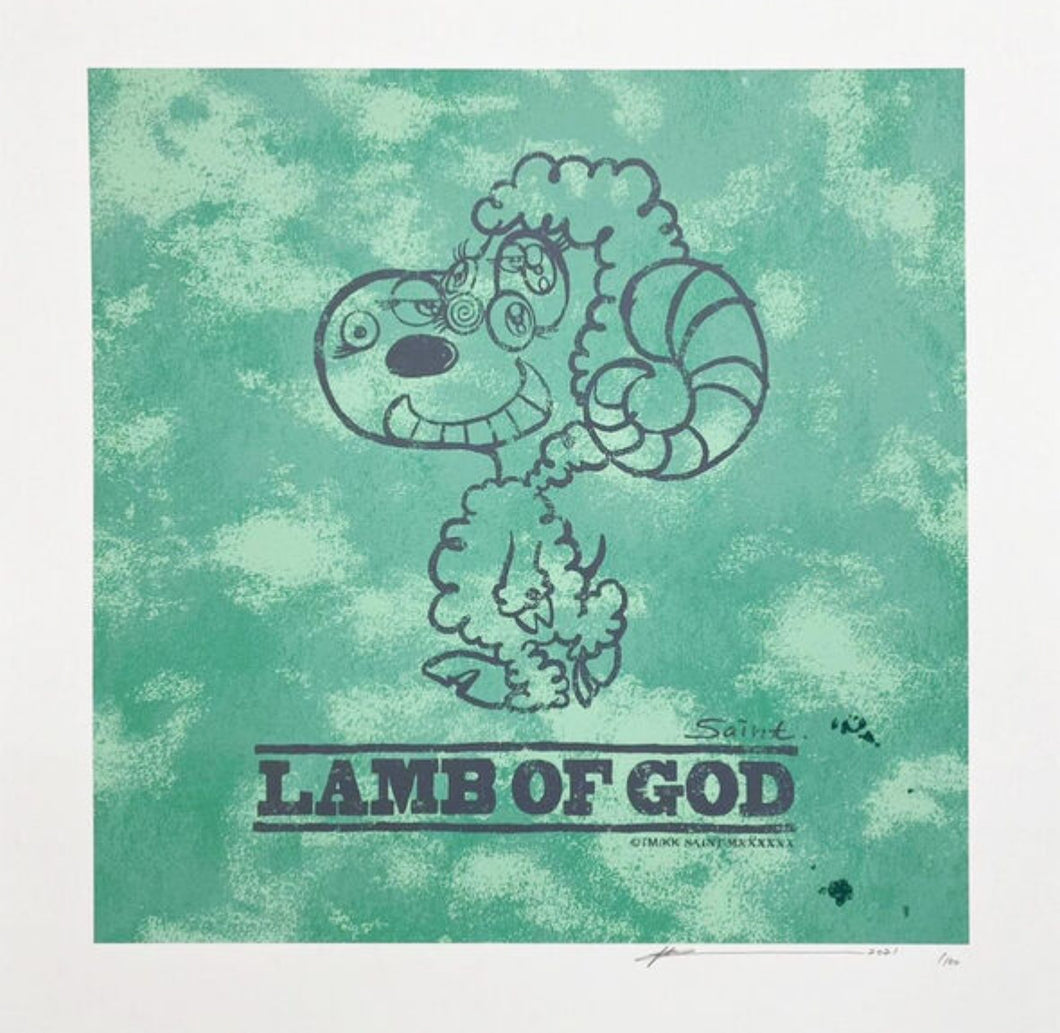 Yuta Hosokawa - Lamb of God ( Green, Saint Michael (SAINT Mxxxxxx), Readymade)