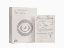 Load image into Gallery viewer, Daniel Arsham - White Crystalized Mew Card
