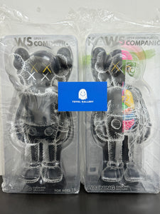 Kaws - Companion Black & Black Flayed (Complete set of 2, Medicom Toys )