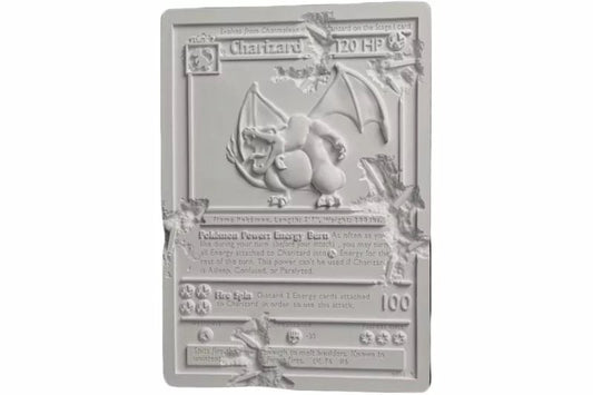 Daniel Arsham - White Crystalized Charizard Card