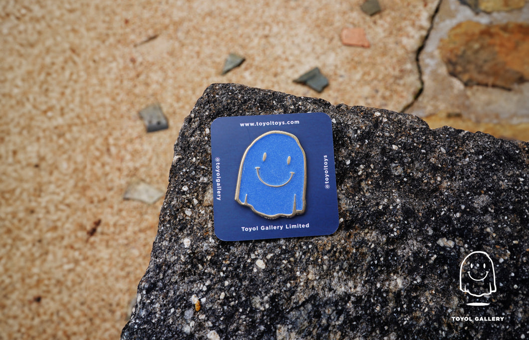 Toyol Gallery- Ghost Pin(Blue)