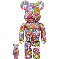 BE@RBRICK ROMERO BRITTO HEART 100％ & 400％ ( Bearbrick )