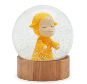 Yoshitomo Nara - Little Wanderer (Snow Globe) (Yellow)
