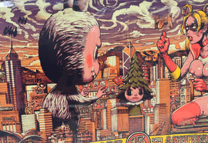 Rockin Jelly Bean - HOW2WORK 15TH ANNIVERSARY (Print, How2work, labubu)
