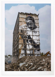 JR -28 MM, PORTRAIT D'UNE GENERATION, B5, DESTRUCTION 1,
MONTFERMEIL, FRANCE, 2025