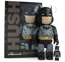 Load image into Gallery viewer, Medicom Toy - Bearbrick  Batman Hush - Black 400% + 100% (Be@rbrick)
