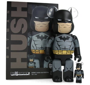 Medicom Toy - Bearbrick  Batman Hush - Black 400% + 100% (Be@rbrick)