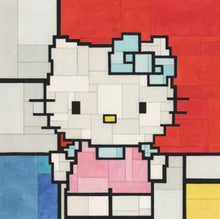 Load image into Gallery viewer, Adam Lister - HELLO MONDRIAN #1 (Pink, Hello Kitty, Sanrio)
