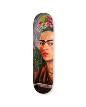 Load image into Gallery viewer, Frida Kahlo  - Self Portrait, Dedicated to Dr Eloesser ( Skateboard)
