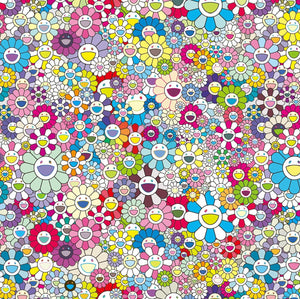 Takashi Murakami - Flowers (Small, Cleveland Museum of Art, 2025)