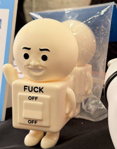 Joan Cornellà - Fuck Off Man (FUCKOFFMAN, White)