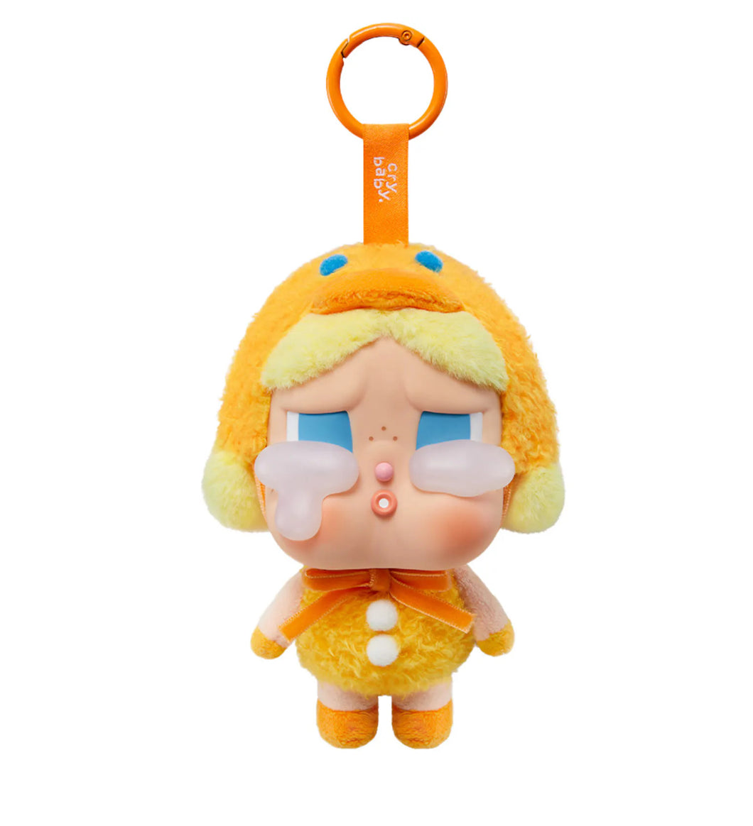 Crybaby Molly - Duck You Crying Again Vinyl Face Plush (Orange)