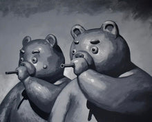 Load image into Gallery viewer, Tvorogov Brothers -  BEARS WITH BLOWGUNS
