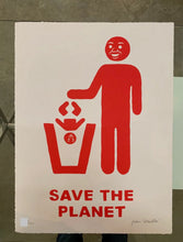 Load image into Gallery viewer, Joan Cornellà - Save The Planet (Red)
