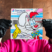 Load image into Gallery viewer, Ben Frost - Weekend Trip Who Fried Roger Rabbit Blotter
