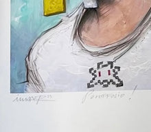 Load image into Gallery viewer, Enki Bilal - Portrait of Invader (Revue Portfolio, Signed)
