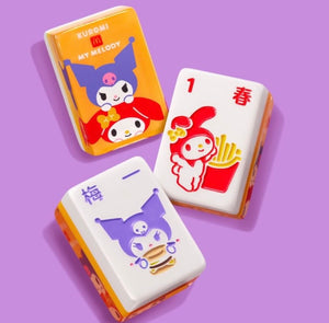 McDonald's x Kuromi x My Melody - Lucky Mahjong Set (Sanrio