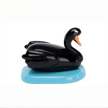 Load image into Gallery viewer, Cesar Piette - Swan (White, Black, Paperweight, set of 2)

