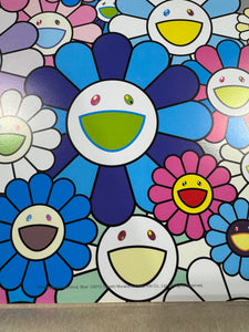 Takashi Murakami 村上隆- Champagne Supernova ( Blue)