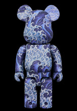 Load image into Gallery viewer, Be@RBRICK 100% &amp; 400% Masculine Waves Katsushika Hokusai (Bearbrick, Kanmachi Festival Cart Ceiling Prints)
