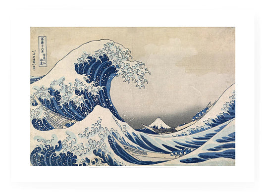 Katsushika Hokusai - THE GREAT WAVE OFF KANAGAWA ( Poster )