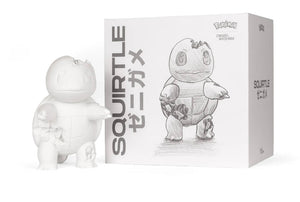Daniel Arsham - Crystalized Squirtle ( White, Pokemon )