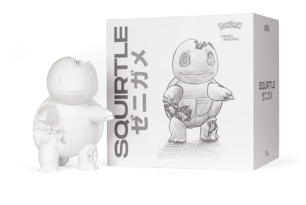 Daniel Arsham - Crystalized Squirtle ( White, Pokemon )