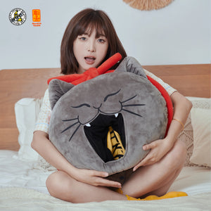 OFFART X Horiren - Money-Biting Cat Pillow