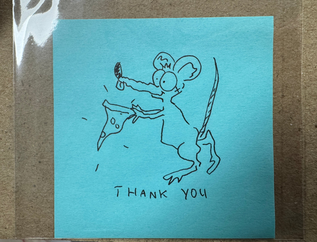 Johnny in Paris - Thank You ( Rat, Cheese)