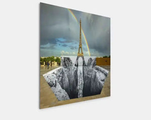 JR - Trompe l'oeil, Les Falaises du Trocadéro, Paris, France, 2021 (21 Mai 2021, 20h03)