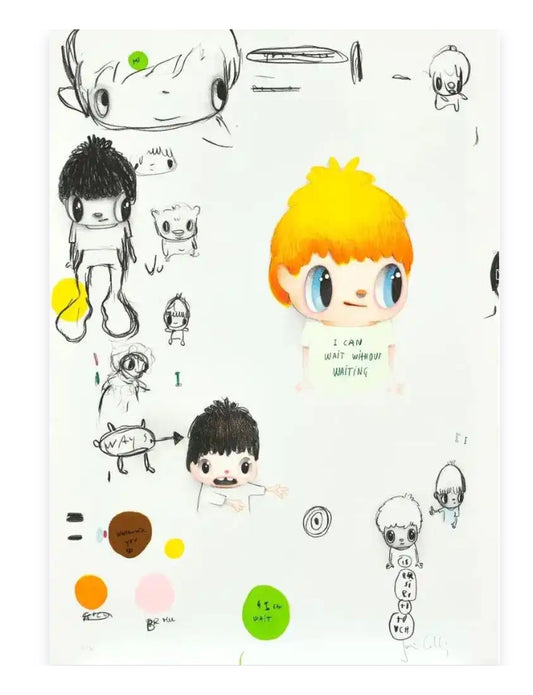 Javier Calleja - Untitled Drawing #3 (I Can Wait Without Waiting)