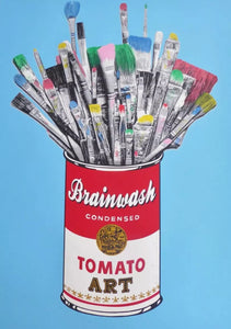 Mr. Brainwash - Tomato Pop (Blue)