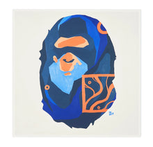 Load image into Gallery viewer, Oso De Agua - Blue Ape Head ( Bathing Ape, Camouflage)
