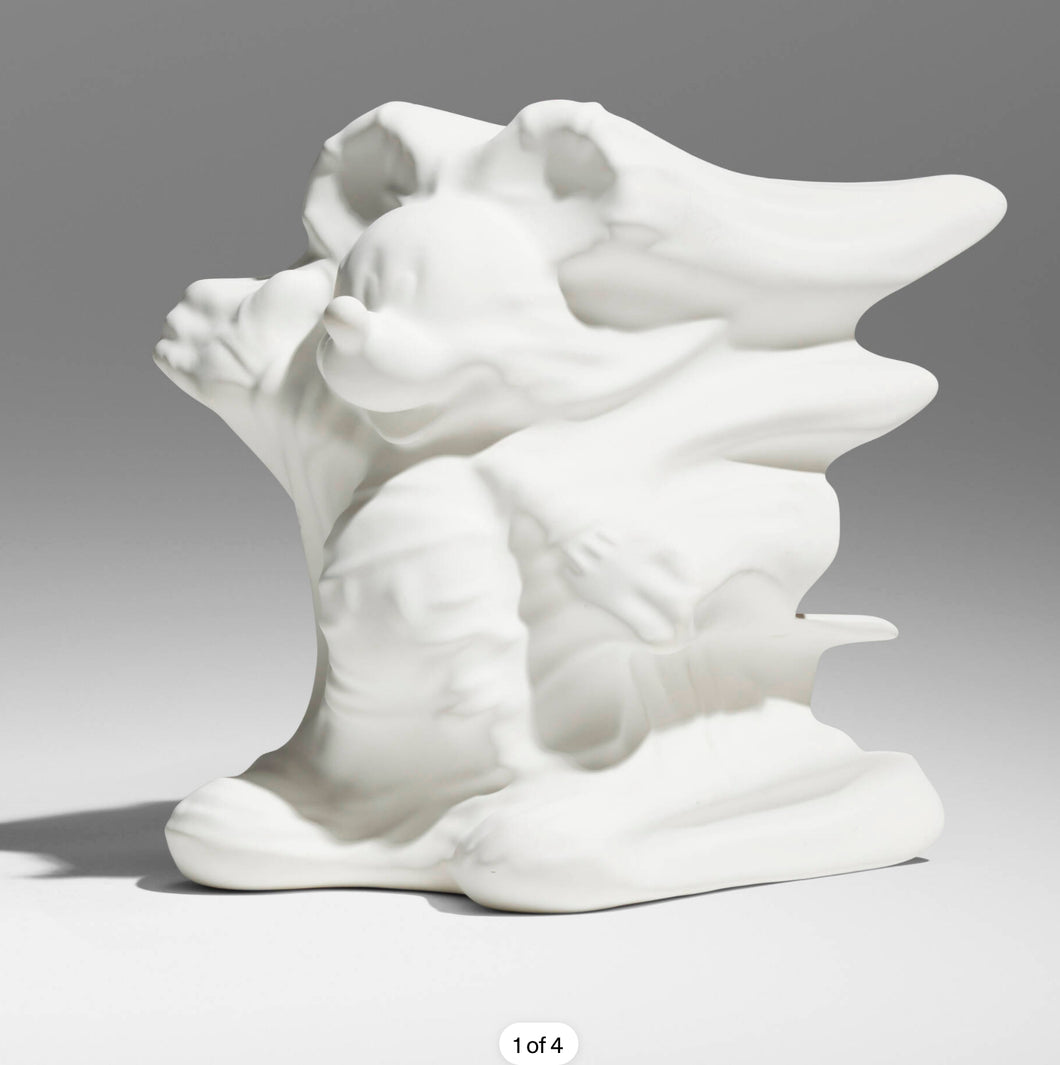 Daniel Arsham - Hollow Mickey (White, Disney APPortfolio )