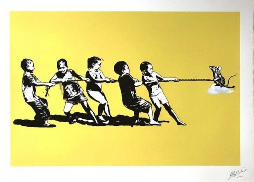 Blek Le Rat - Rope Pulling  (Yellow)
