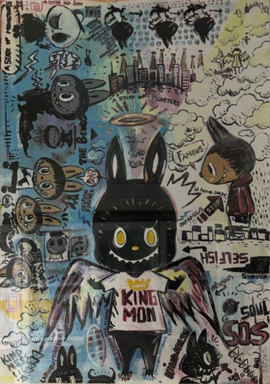 Kasing Lung - A State of Monsters ( Labubu , King mon, Zimomo)