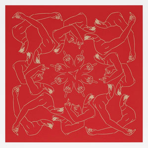 Ai Weiwei - Middle Finger in Red