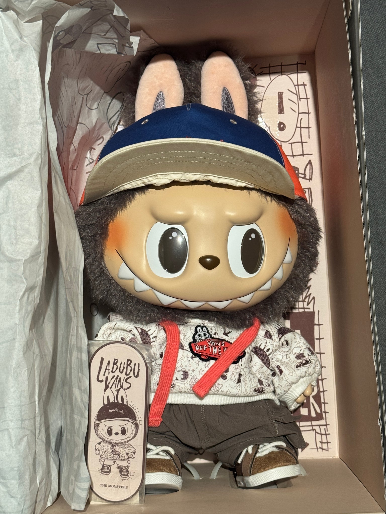 Kasing Lung - The Monsters x Vans ( zimomo, labubu, PopMart