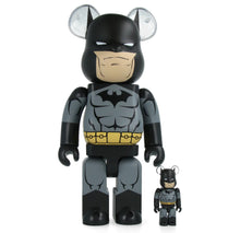 Load image into Gallery viewer, Medicom Toy - Bearbrick  Batman Hush - Black 400% + 100% (Be@rbrick)
