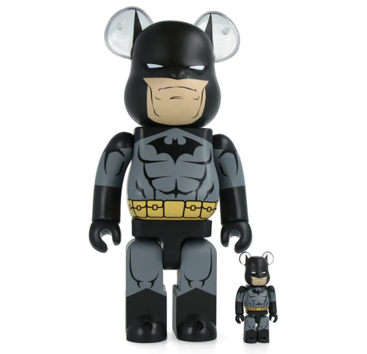 Medicom Toy - Bearbrick Batman Hush - Black 400% + 100% (Be@rbrick)