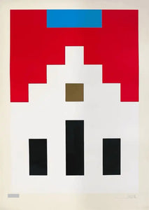 Invader - Marlboro (Cigarette, Red, White)