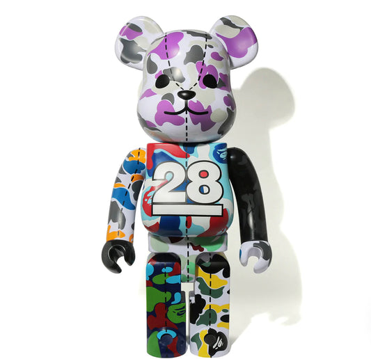 Medicom Toy- A BATHING APE 28TH ANNIVERSARY BE@RBRICK 1000%