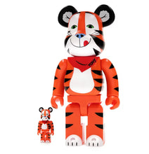 Load image into Gallery viewer, Medicom Toy - Bearbrick x Kellogg&#39;s Tony The Tiger Vintage Ver. 100% &amp; 400% Set( Bearbrick)
